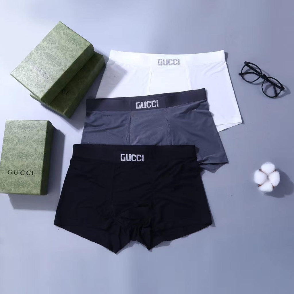 Gucci Men’s Boxer Briefs 3-Pack - Image 4