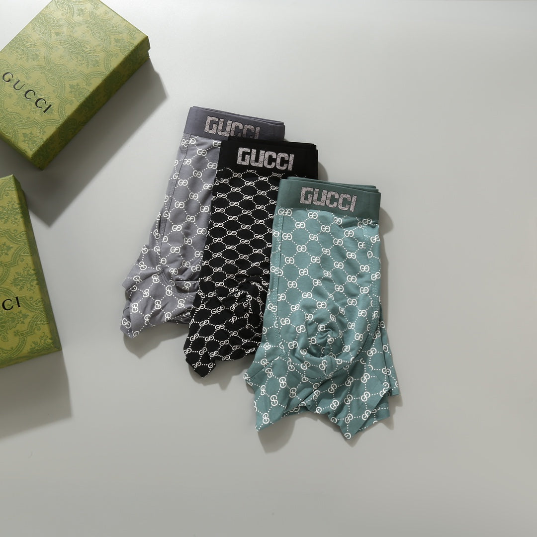 Gucci Modal Men’s Boxer Briefs 3-Pack - Image 5