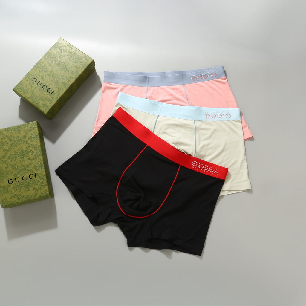 Gucci Modal Men’s Boxer Briefs 3-Pack - Image 4