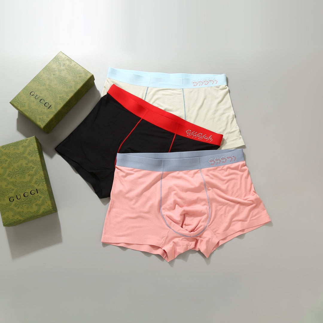 Gucci Modal Men’s Boxer Briefs 3-Pack - Image 2