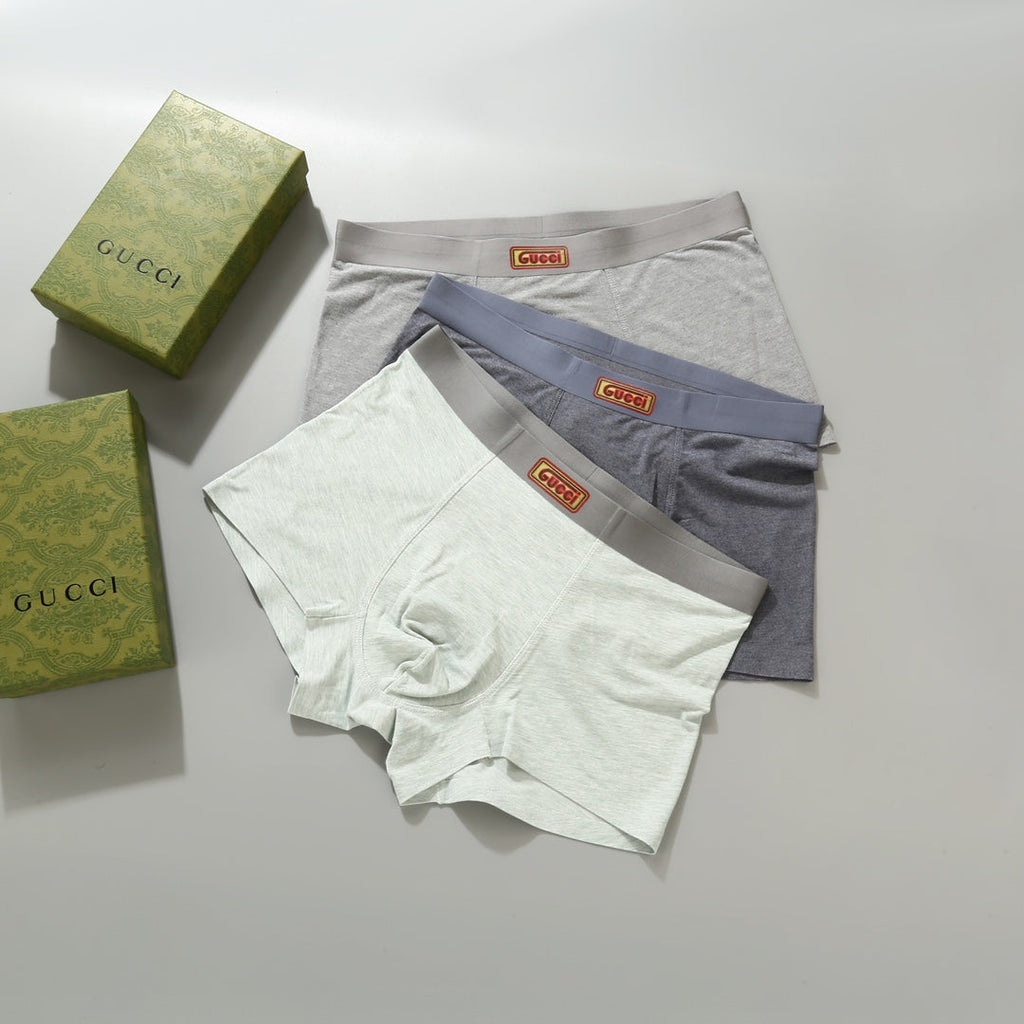 Gucci Men’s Boxer Briefs 3-Pack - Image 4