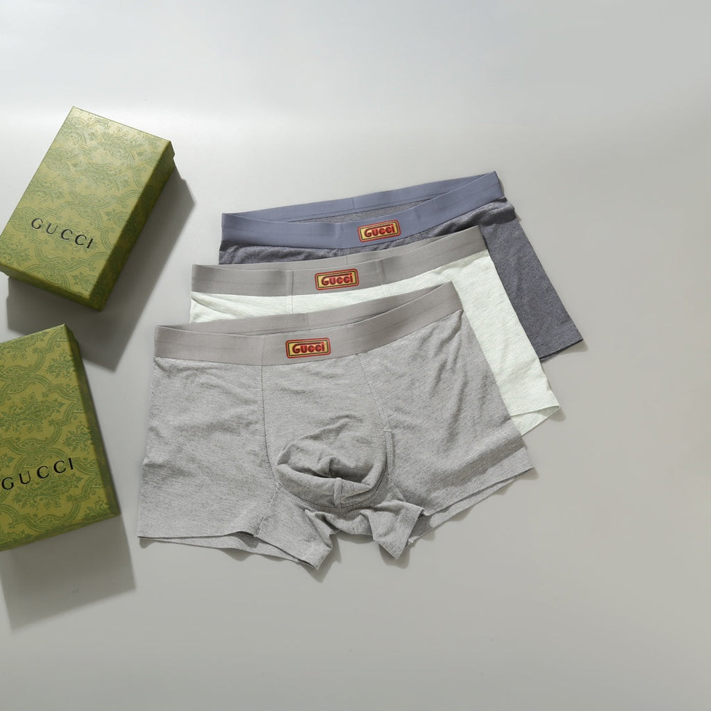 Gucci Men’s Boxer Briefs 3-Pack - Image 1