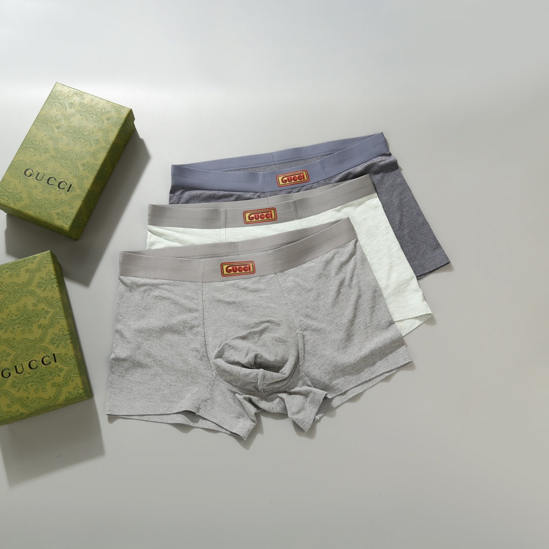 Gucci Men’s Boxer Briefs 3-Pack - Image 1