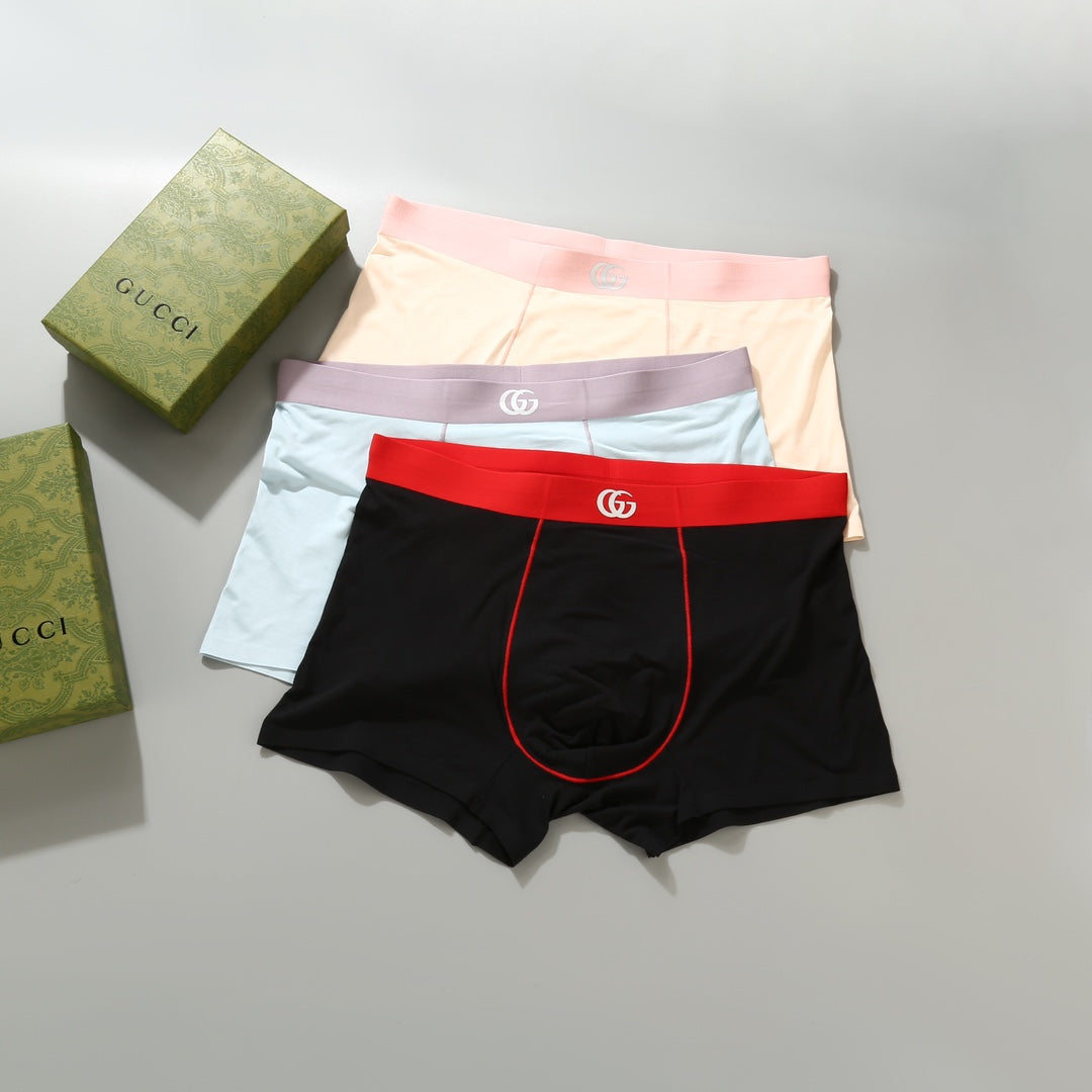 Gucci Modal Men’s Boxer Briefs 3-Pack - Image 2