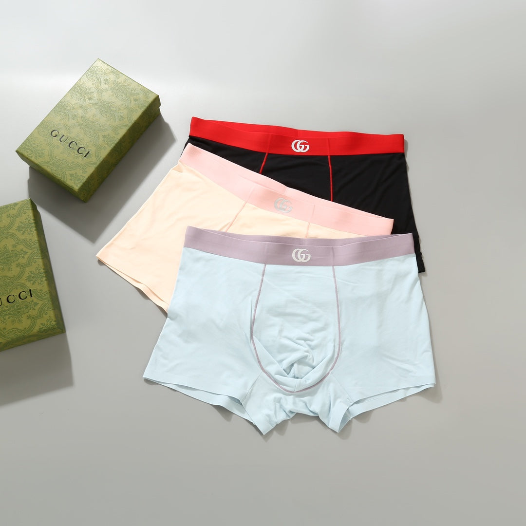 Gucci Modal Men’s Boxer Briefs 3-Pack - Image 3