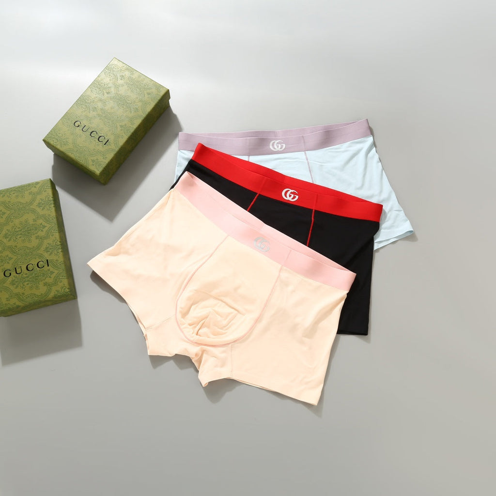Gucci Modal Men’s Boxer Briefs 3-Pack - Image 4