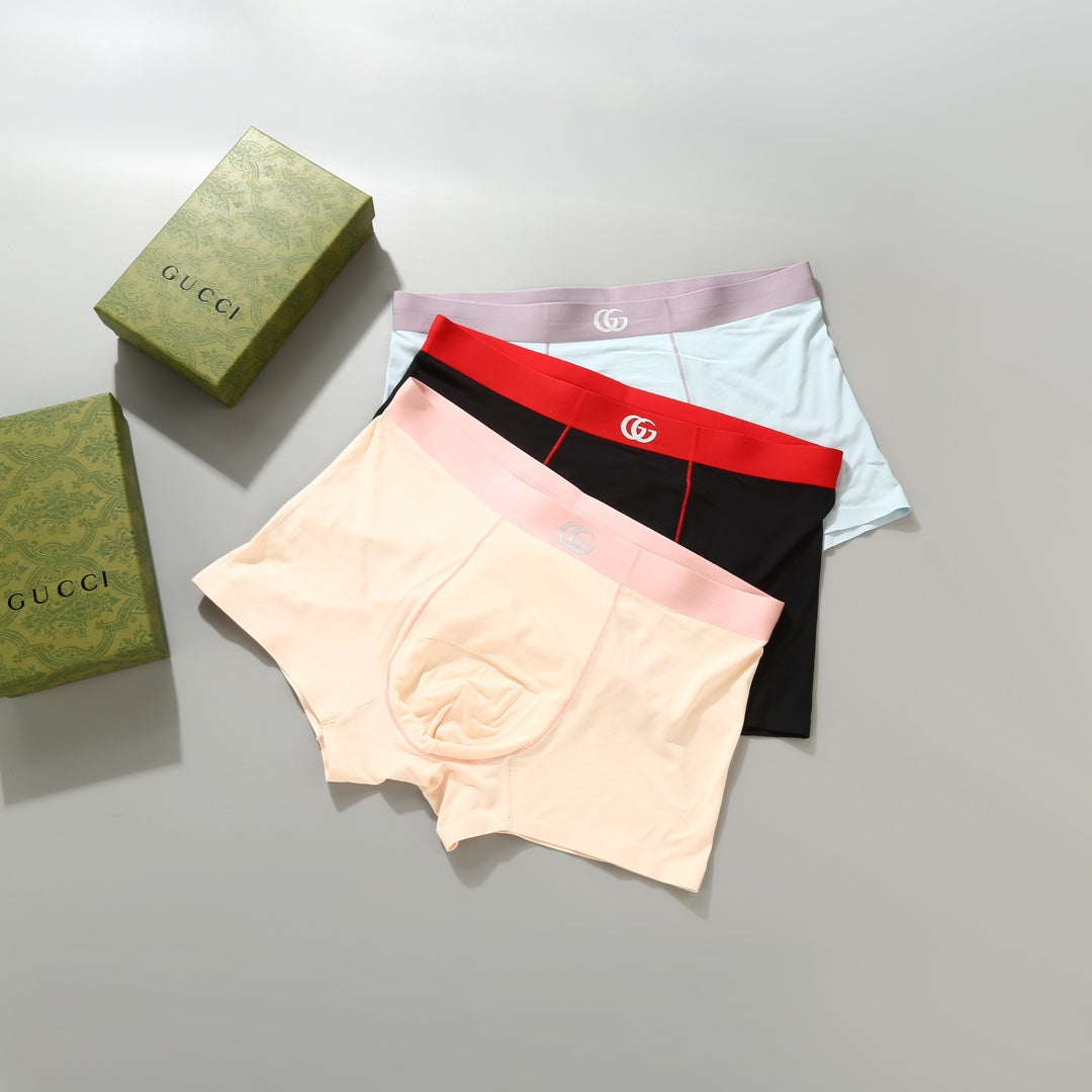 Gucci Modal Men’s Boxer Briefs 3-Pack - Image 4
