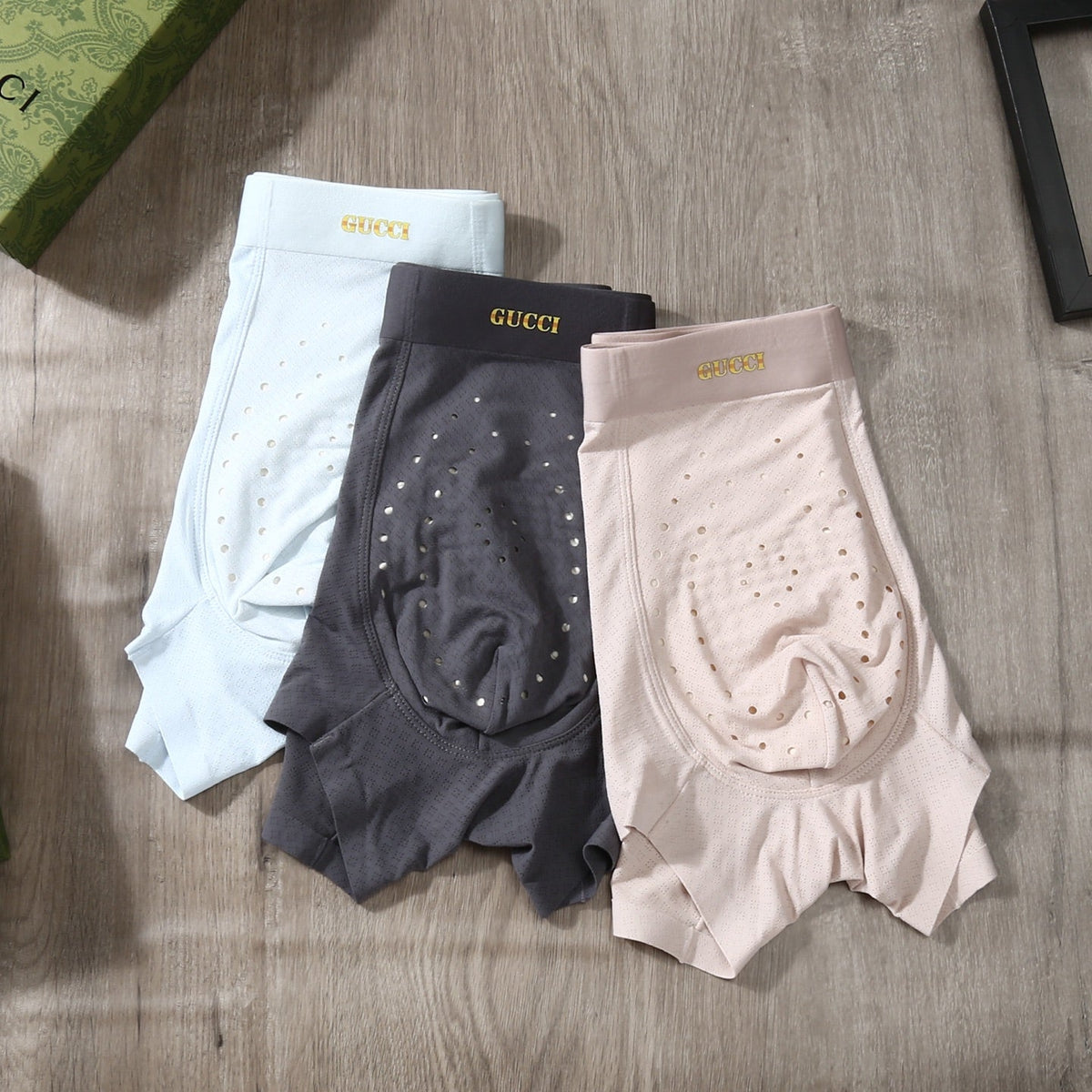 Gucci Ice Silk Men’s Boxer Briefs 3-Pack - Image 5