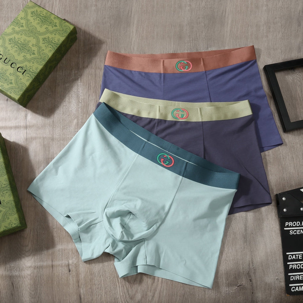 Gucci Men’s Boxer Briefs 3-Pack - Image 4