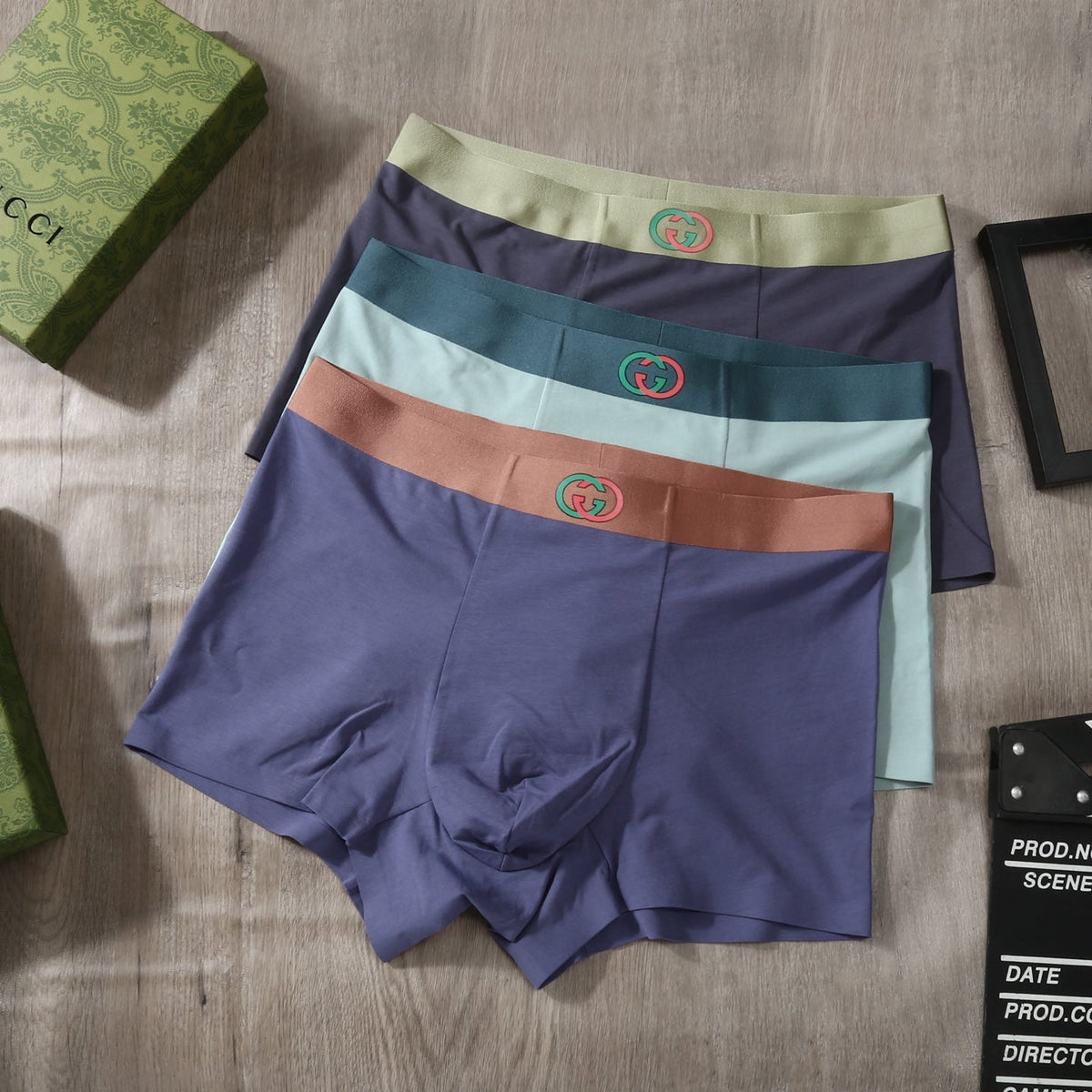 Gucci Men’s Boxer Briefs 3-Pack - Image 1