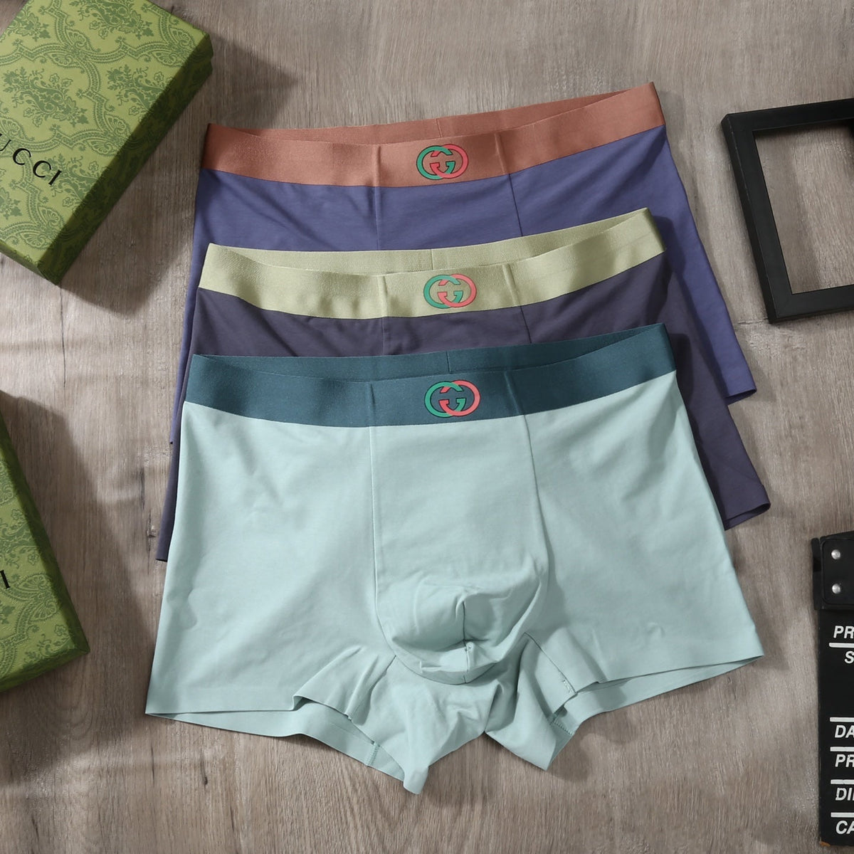 Gucci Men’s Boxer Briefs 3-Pack - Image 2