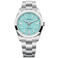 Oyster Perpetual 124300 41mm&36mm Light Blue Dial 1
