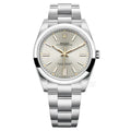 Oyster Perpetual 124300 41mm&36mm Silver Dial 1