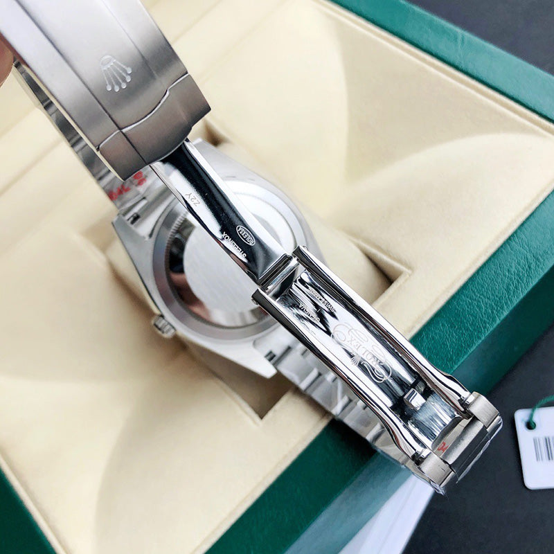 Oyster Perpetual 124300 41mm&36mm Green Dial 10