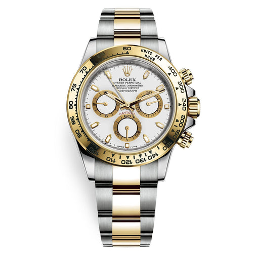 Cosmograph Daytona m116503-0001 White Index Oyster 40mm Watch 1