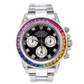 Cosmograph Daytona 116599 RBOW Diamond Silver Stainless Steel 40mm 1