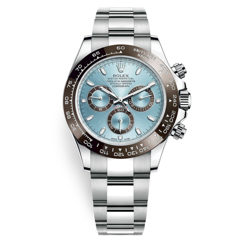 Cosmograph Daytona m116506-0001 Ice Blue 40mm Watch 8