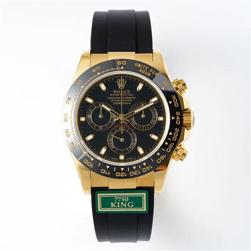 Cosmograph Daytona 116518LN Black Dial Oysterflex 40mm Watch 2